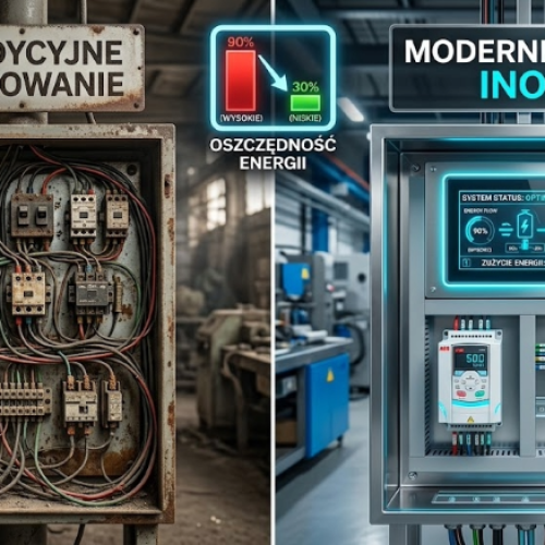 Modernizacja sterowania: Czy warto wymienić starą szafę sterowniczą na układ z falownikiem?