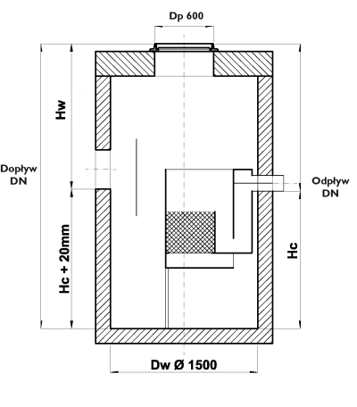 schemat-separator-lamelowy-INOX-SL-one Schemat separatora lamentowego typu INOX SL